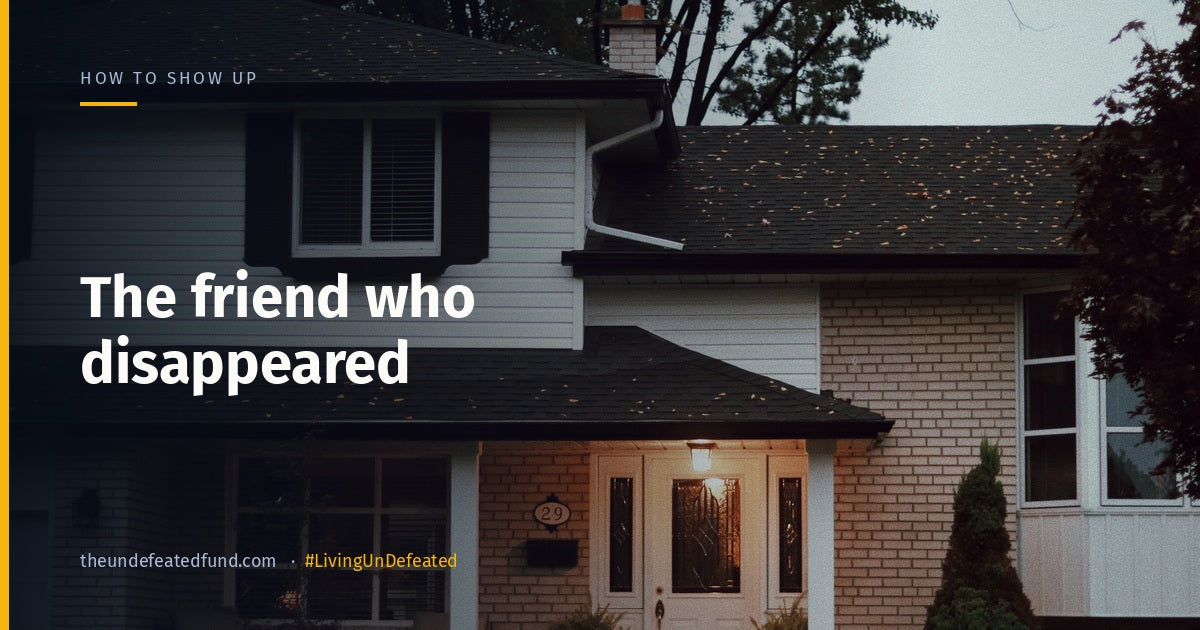 The friend who disappeared